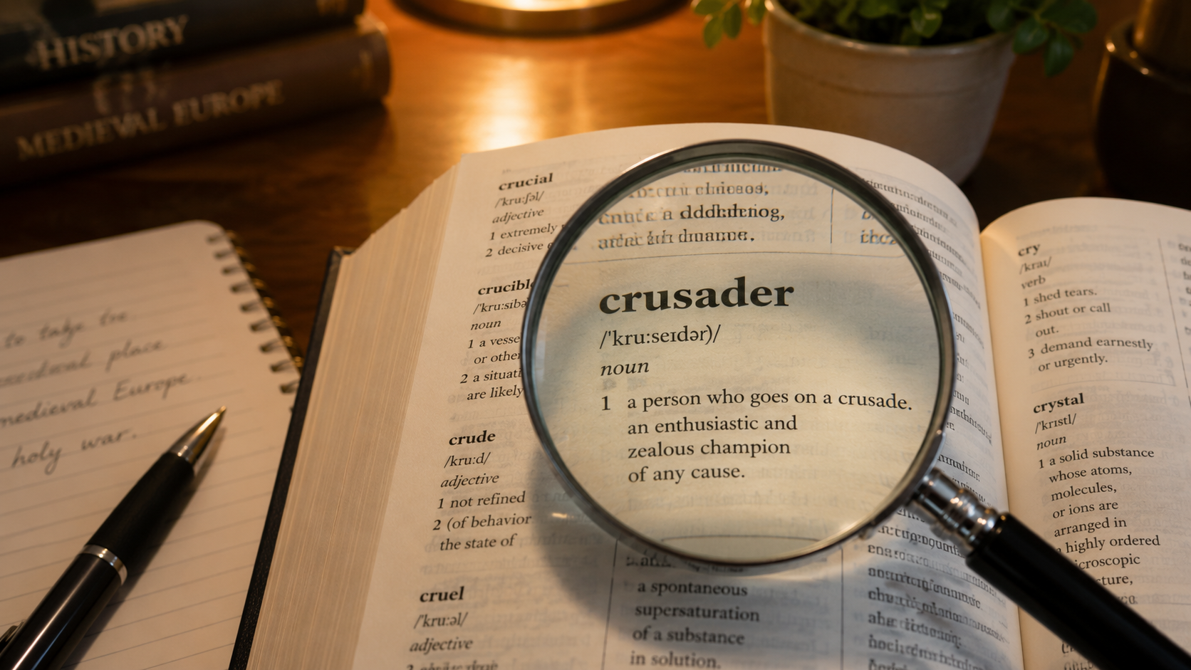 tech crusader meaning