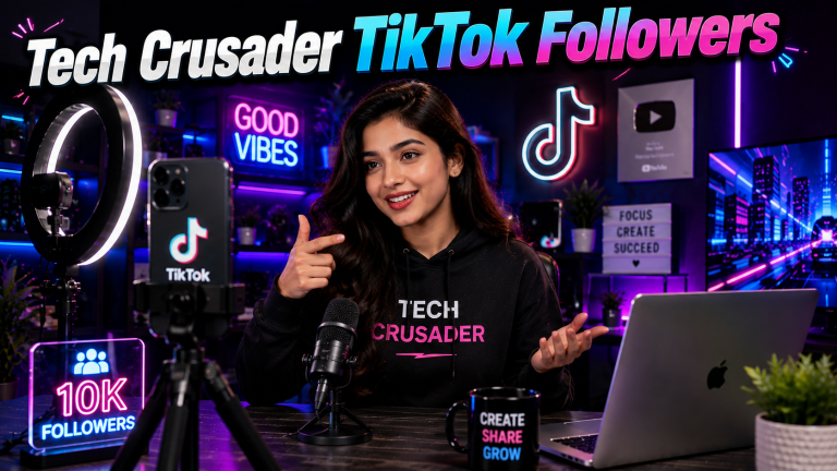 tech crusader tiktok followers