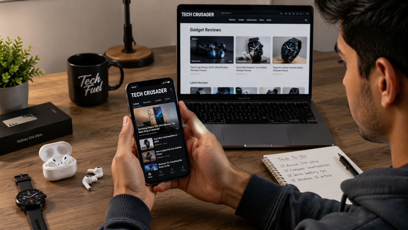 tech crusader app