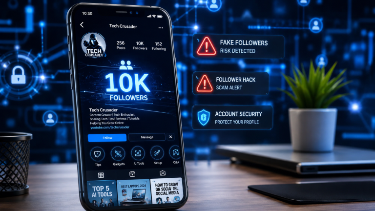 tech crusader 10k followers hack